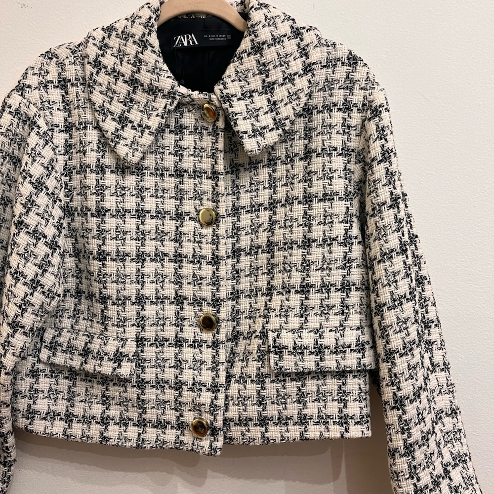Tweed Jacket Zara - Picture 3 of 4